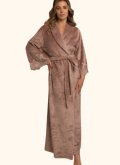 Халат длинный теплый Felena Украина Smokey Rose 438