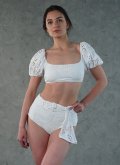 Купальник раздельный топ с рукавами и высокими плавками Seafolli Австралия 31361-40676-922