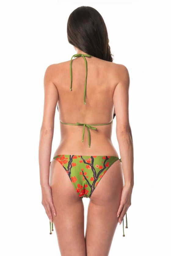 Купальник треугольник и плавки на завязках AQUADICOCCO Италия AQ81025