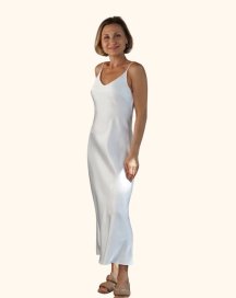 Платье Silk Dress BIANKA Украина 230418 біла