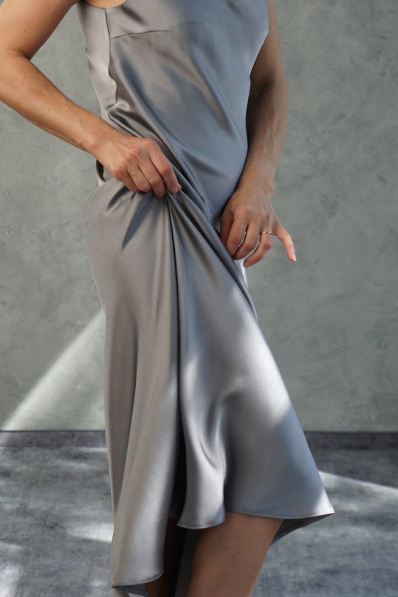 Сукня Silk Dress BIANKA Україна 230418 сіра