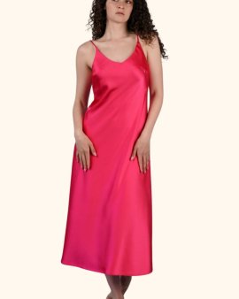 Платье Silk Dress BIANKA Украина 230418 Фуксия