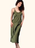 Сукня Silk Dress BIANKA Україна 230418 Оливка