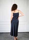Платье Silk Dress BIANKA Украина 230418 Темно-синя