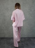 Пижама из рубашки и штанов Tiffany розовая BIANKA