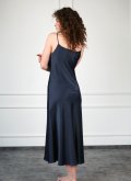 Платье Silk Dress BIANKA Украина 230418 Темно-синя