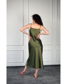 Платье Silk Dress BIANKA Украина 230418 Оливка