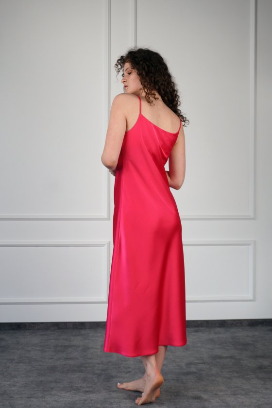 Платье Silk Dress BIANKA Украина 230418 Фуксия