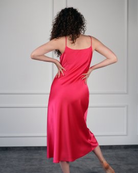Платье Silk Dress BIANKA Украина 230418 Фуксия
