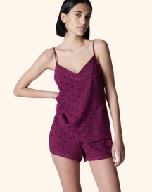  Комплект для сна из топа и шорт Simone Perele (Франция) 18S900/640