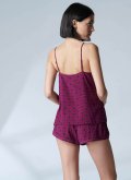 Комплект для сну з топу і шортів Simone Perele (Франція) 18S900-640