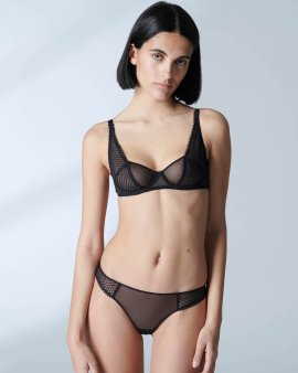 Трусики танга з тюлі Simone Perele (Франція) 1A5710