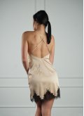 Сорочка  з шовку коротка на бретелях Felena Україна Boudoir 205