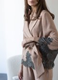 Домашний трикотажный костюм с кружевом Felena Украина Warm Honey 138-720