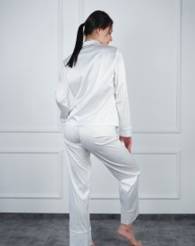 Пижама блуза и штаны из шелка Felena Украина Ivory 757-750