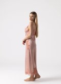 Рубашка для сна длинная с кружевом Felena Украина Ash Rose 455