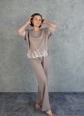 Домашний брючный костюм Hygge Beige 722-720 Felena Украина