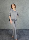 Домашний брючный костюм Hygge Grey 722-720 Felena Украина