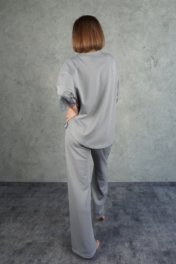 Домашний брючный костюм Hygge Grey 722-720 Felena Украина