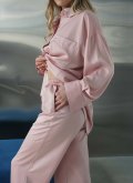 Женский костюм из рубашки и брюк Felena Украина Dusty Rose