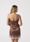 Рубашка для сна с кружевом Felena Украина Mocca 255