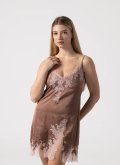 Рубашка для сна с кружевом Felena Украина Mocca 255