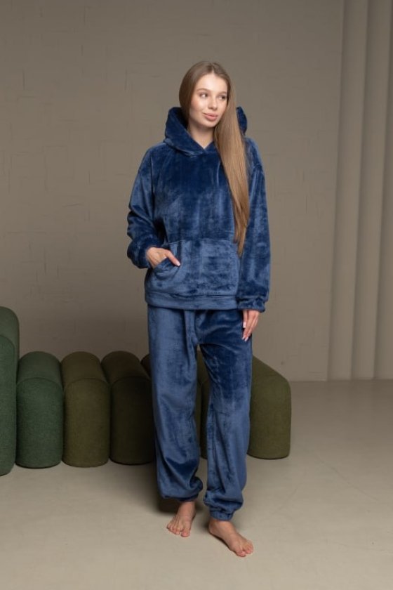 Теплый костюм из худи и брюк Soft Felena Украина