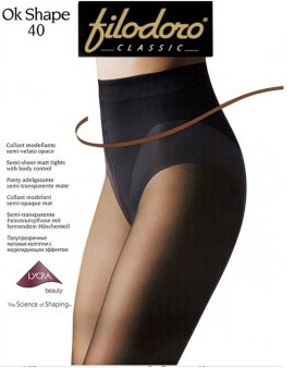 Женские колготки Filodoro Ok Shape 40 Италия 