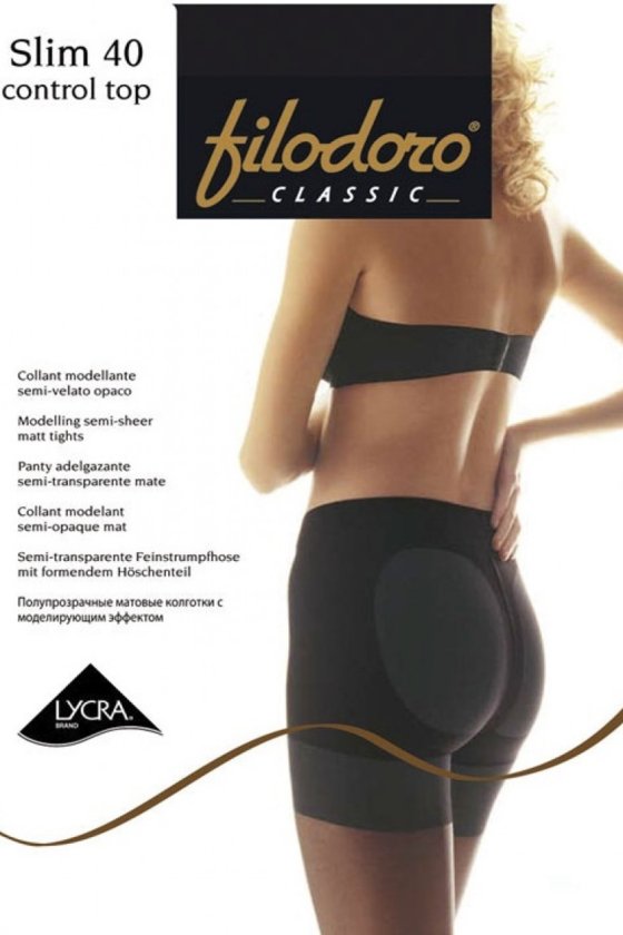 Женские колготки Filodoro Slim 40 control top Италия 