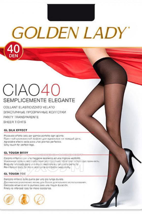 Женские колготки Ciao 40 ден Golden Lady