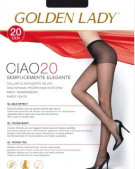 Женские колготки Ciao 20 ден Golden Lady