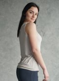 Майка теплая с шерстю на широких бретелях для дома и прогулок JANIRA Испания 73658