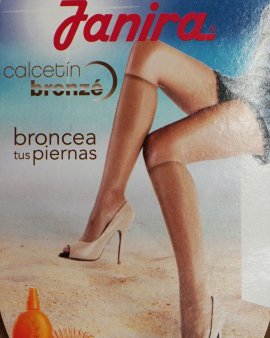 Гольфы с эфектом загара JANIRA Bronze 10 ден 2шт/упак 50173