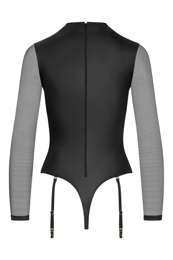 Сексуальное боди с лентами для чулок Maison Close Франция 561444