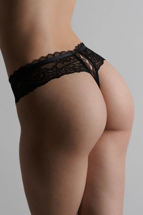 Трусики кружевные открытые Maison Close Франция 608303