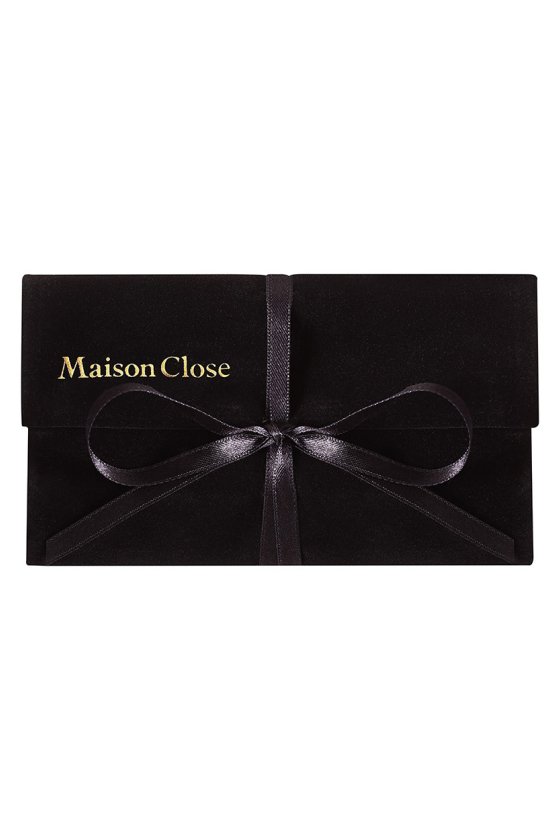 Открытые трусики из бархата Maison Close Франция 608630