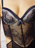Боди кружевное  L22 MICHELLE MORREN Франция