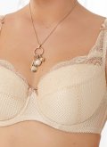 Бюстгальтер с полумягкими чашками Abbi padded beige NESSA (Польша)