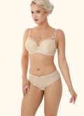 Бюстгальтер с полумягкими чашками Abbi padded beige NESSA (Польша)