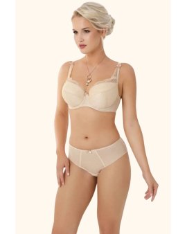 Бюстгальтер с полумягкими чашками Abbi II padded beige NESSA (Польша)