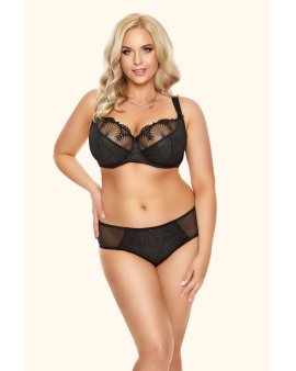 Бюстгальтер с мягкими чашками Selena black soft NESSA (Польша)