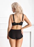 Бюстгальтер с мягкими чашками Linda big soft black NESSA (Польша)