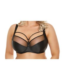 Бюстгальтер с мягкими чашками со стрепами Clarisse straps soft black NESSA (Польша)
