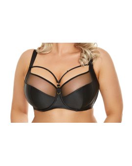 Бюстгальтер с мягкими чашками со стрепами Clarisse straps soft black NESSA (Польша)