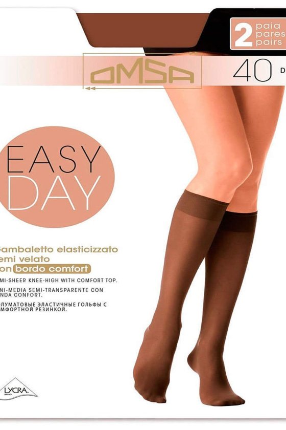 Женские гольфы Omsa easy day 40 gamb Италия 