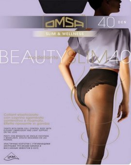 Женские колготки Omsa Beauty Slim 40 Италия 