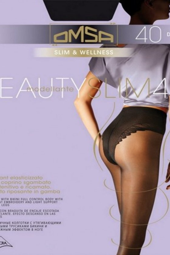 Женские колготки Omsa Beauty Slim 40 Италия 