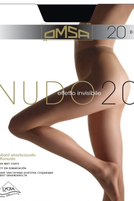 Женские колготки Omsa Nudo 20 Италия 
