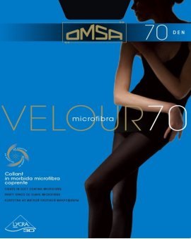 Женские колготки Omsa Velour 70 Италия 