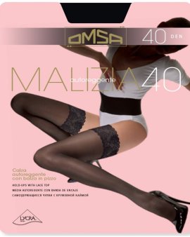 Женские чулки Omsa Malizia 40 Италия 